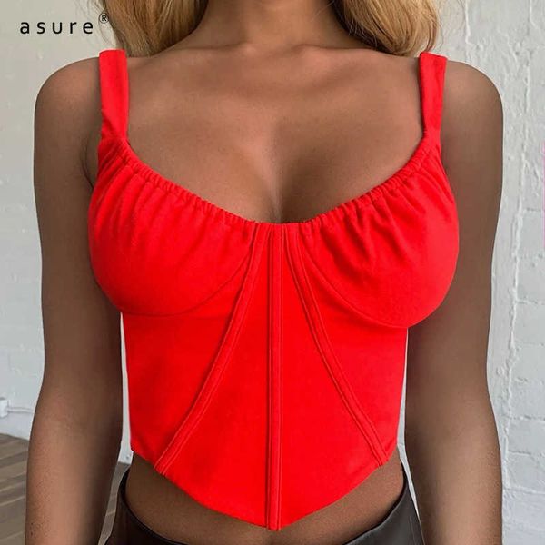 

traf breast chest binder bra tank sports corset ladies summer grunge clothing for fitness 213041p 210712, White