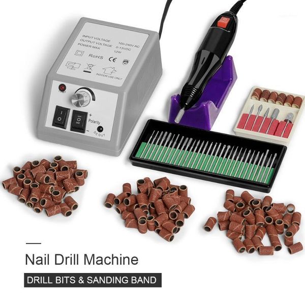 

nail drill machine set of milling cutters for manicure supplies electric cutter bits set1