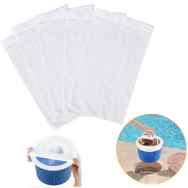 

pool & accessories 5-30 pcs/set skimmer basket filter removes leaves cleaning tool swimming socks protection pump