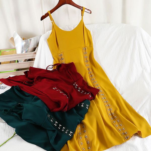 

korean fashion elegant bottoming dress for wmens black party a-line lady long women clothing vestidos 210420, Black;gray