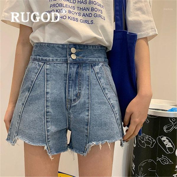 

must be edged high waist slim denim shorts fashion double buckle casual korte broek dames women's, White;black