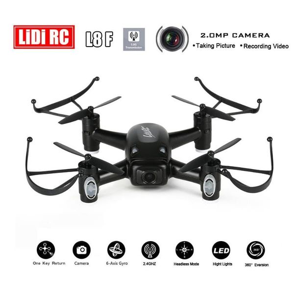

2.4ghz 4ch 5.8g fpv drone rc quadcopter with 2.0mp hd camera headless altitude hold mode one key return drones