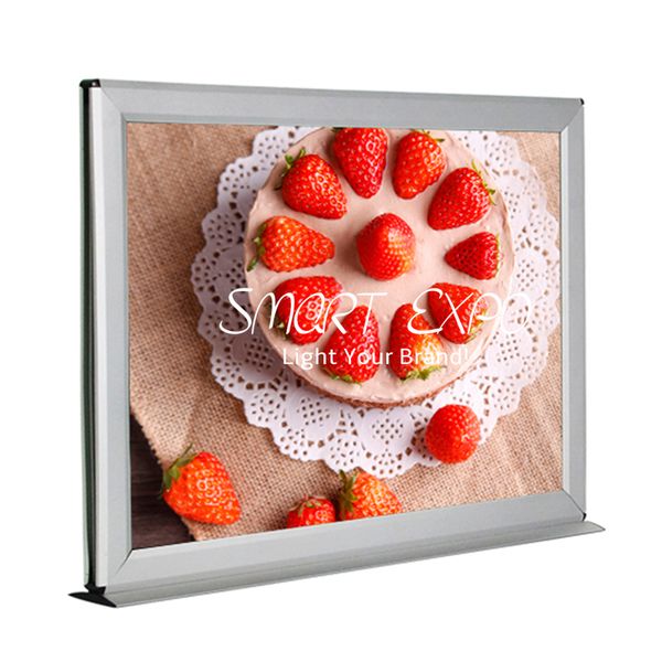 

advertising display counterslide-in poster holder stand for a4 posters