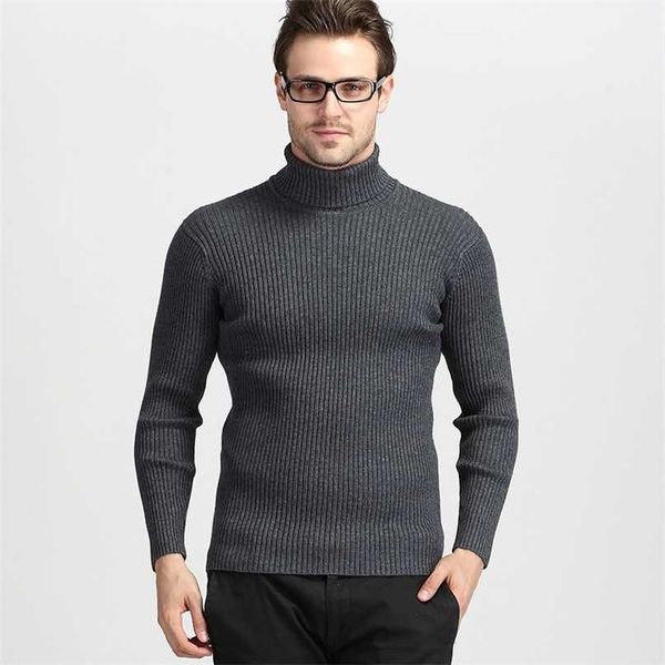 

sweater men solid color turtleneck pull homme mens clothes 211102, White;black