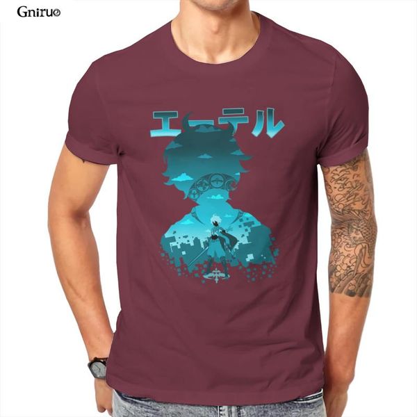 

men's t-shirts wholesale genshin impact aether gift female vintage forboy clothing 131898, White;black
