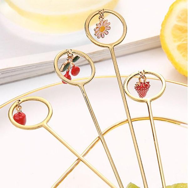 

forks norbi spoon fork pendant coffee spoons fruit dessert candy stirring