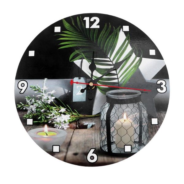 

1pc living room clock chic wall decor home hanging clocks