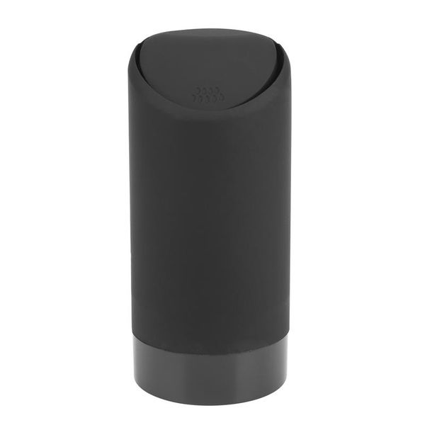 

other interior accessories mini trash can with lid for car cup holder | washable silicone automotive kitchen and office dust litter rubbish