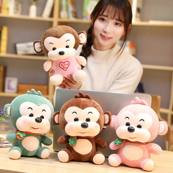 

Kawaii Monkey Plush Toys Soft Monkey Stuffed Dolls Cartoon Animal Plush Doll Gifts For Kids, 01