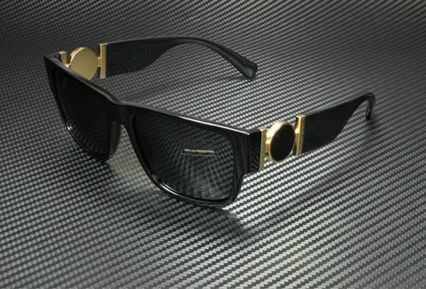 

summer sunglasses man woman fashion glasses square frame design 4369 gb1 87 black grey rectangle mens sunglasses uv400 come with package, White;black