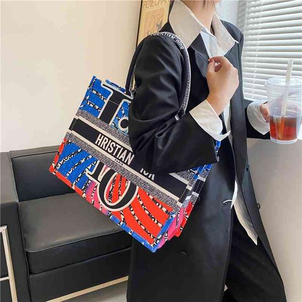 

handbag shopping large capacity tote bag hand embroidered mommy star same bag female