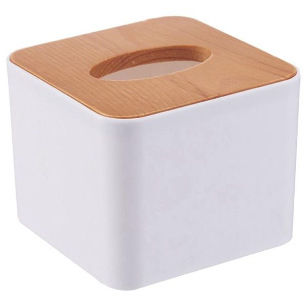 

tissue boxes & napkins square wooden box case napkin holder storage organizer fashion for home decoration