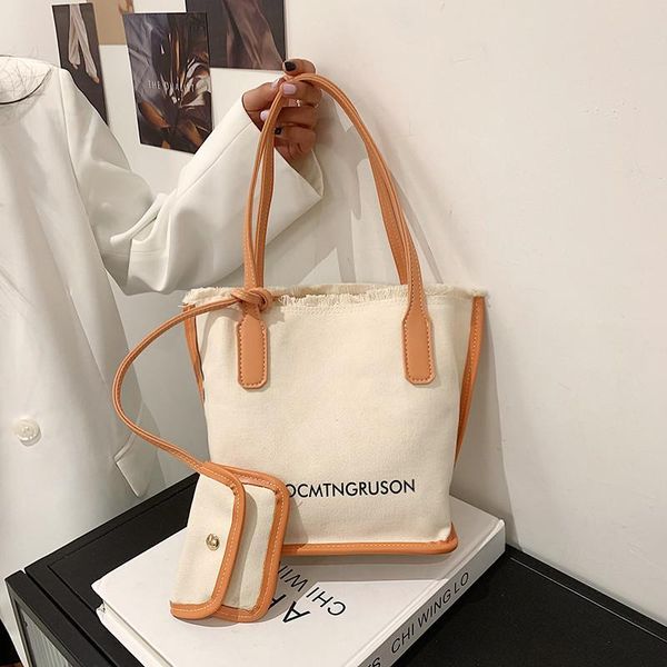 

evening bags simple casual tote bag small female 2021 summer style korean fashion trend large-capacity one-shoulder underarm
