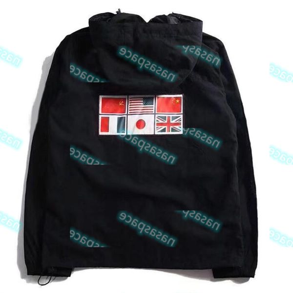 

hoodies fashion designer jackets clothing men women printed luxury hooded long sleeve hip hop winter coats size m-xxl, Black