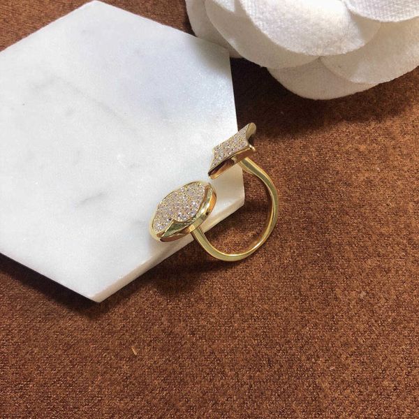 

fashion cz rings bague anillos for women engagement wedding jewelry couple style lover gift with box nrj, Golden;silver