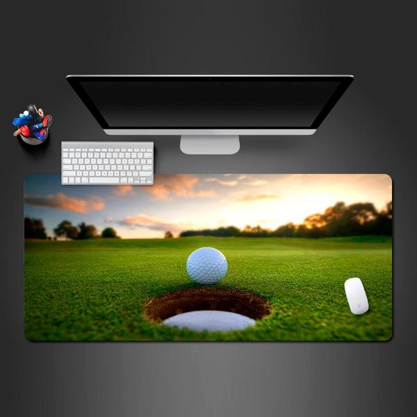 

mouse pads & wrist rests quality life golf ball pad computer keyboard mousepad game player non-slip creative accessories mats