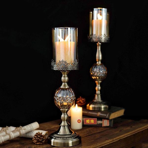 

metal candle holder for wedding decorations candlestick candelabros nordic stand retro holders
