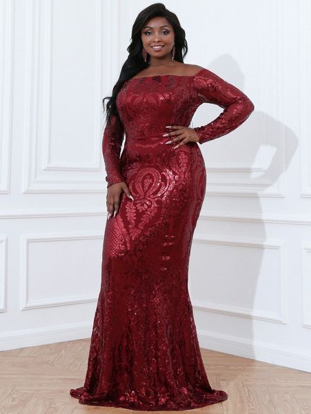 

seomiscky plus off shoulder sequin prom dress d7ep#, Black