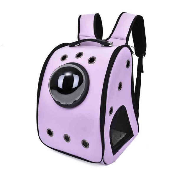 

pet bag straight pull rod backpack out portable transparent cat porous breathable, Black;red