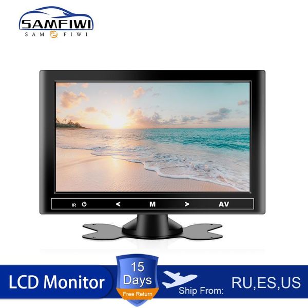 

7/9 inch car lcd monitor hd hdmi/vga/av tv&pc dvd player camera rear view headrest parking rearview system cameras& sensors