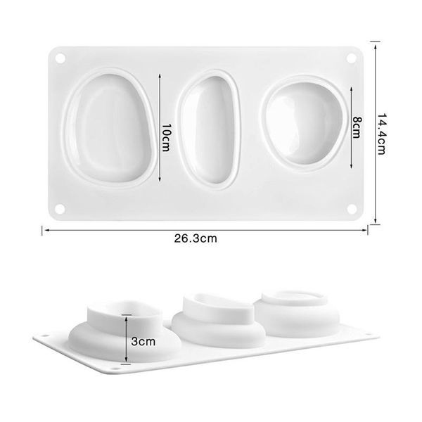 

mould cavity soap mold silicone used to make handmade lotion stick rectangular oval round reusable makin craft tools