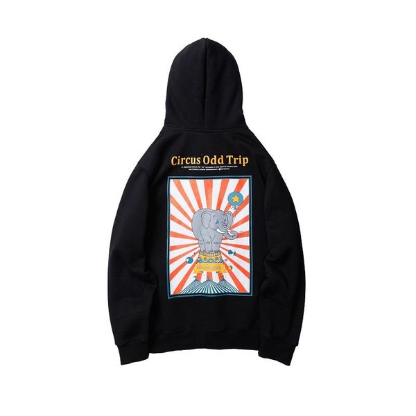 

men's hoodies & sweatshirts 100% cotton men w2088, Black