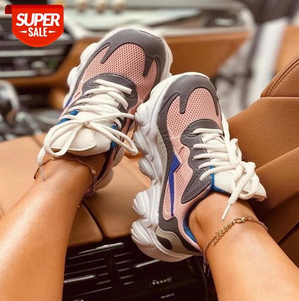 

comfortable women sneakers lightweight multicolor round head sports running shoes #8w1q