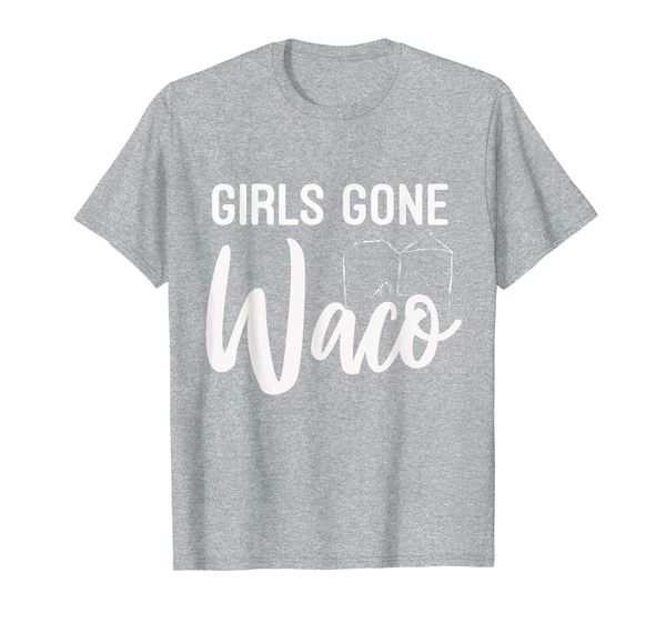 

girls gone waco texas magnolia farms girls trip t shirt, White;black