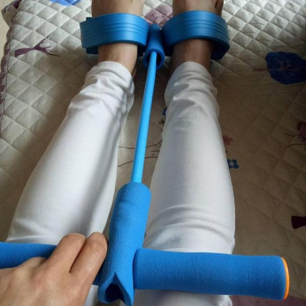 

resistance bands 4 tube health belly fitness rope workout (sky-blue)