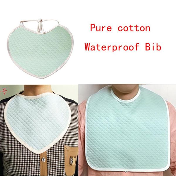 

bibs & burp cloths cotton meal eating bib clothing protector saliva towel for kids children adults patients elderly disability people