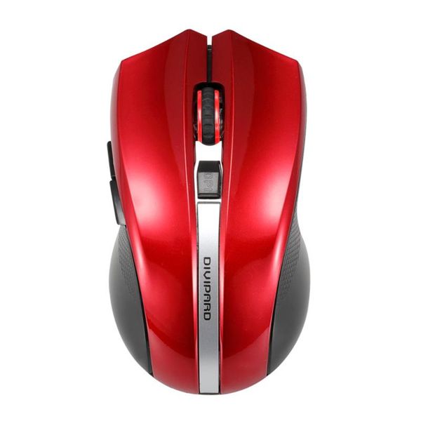

mice 2.4g wireless silent gaming mouse 2400dpi optical 4 adjustable dpi symmetrical design for windows mac pc