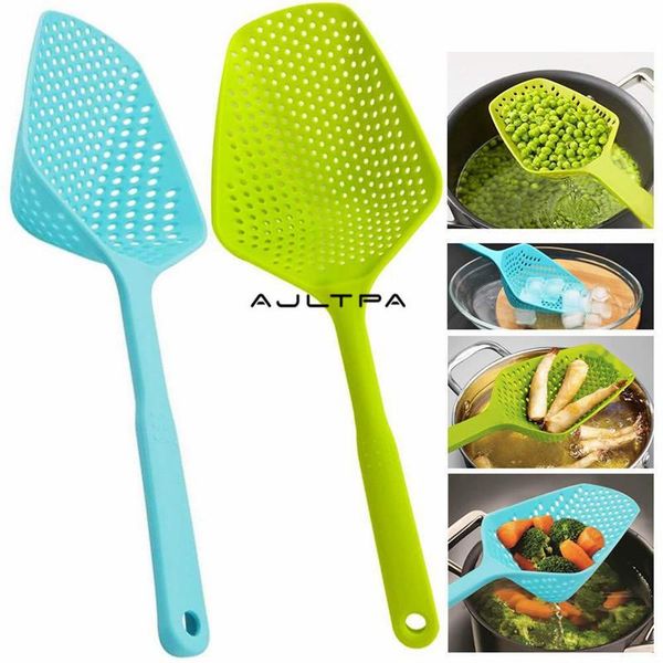 

spoons 50pcs kitchen tool multifunction cooking shovels vegetable strainer spoon high temperature resistant pressure colander