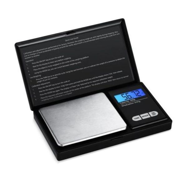 

smart home control weighing scale portable stainless steel mini high-precision digital pocket electronic jewelry gold and silver scales