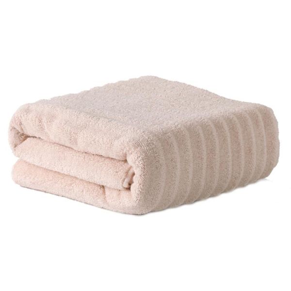 

towel mxlb luxury ribbed striped cotton bath thick jacquard woven absorbent washcloth