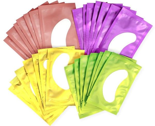 

false eyelashes 1000pairs eyelash extension grafted paper patch under the eye pad without downy hydrating