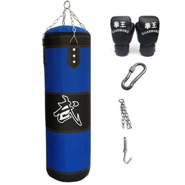 

sand bag heavy empty boxing punching speed training kicking workout w/ accessories