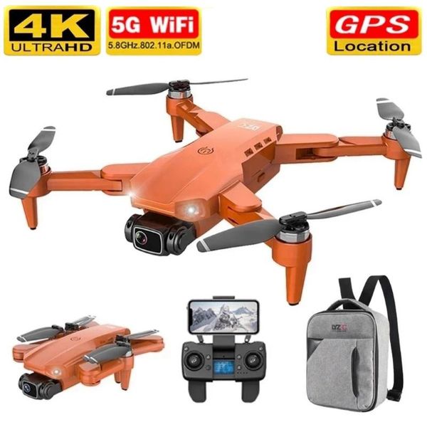 

drones l900 dron 4k hd dual camera profesional drone 5g gps wifi fpv brushless motor rc quadcopter helicopter toys for boys