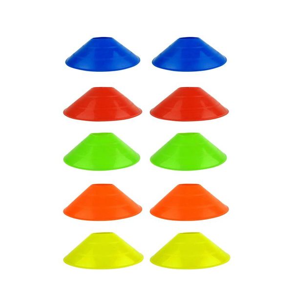 

20pcs marker cones athletic cross training soccer football accessories sports