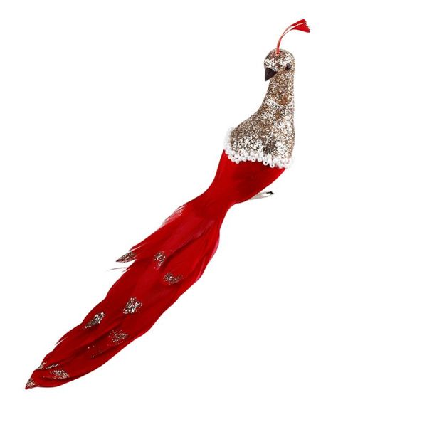 Fiori decorativi Ghirlande Simulazione Modello di pavone Adorabili piume realistiche di schiuma Uccello Mini artigianato Uccelli Decorazioni per il giardino di casa Pografia