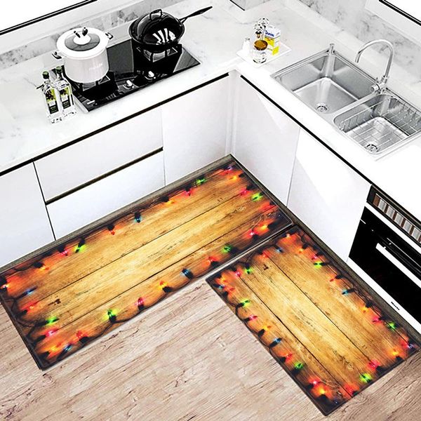 

carpets wooden bulb pattern water absorption floor rug