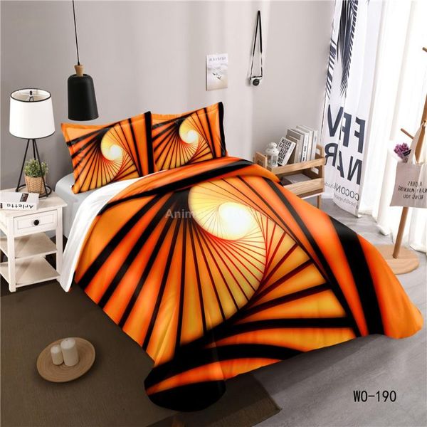 

bedding sets distort reality europe warp space time 3d print comforter set duvet cover  king double size bed home gift