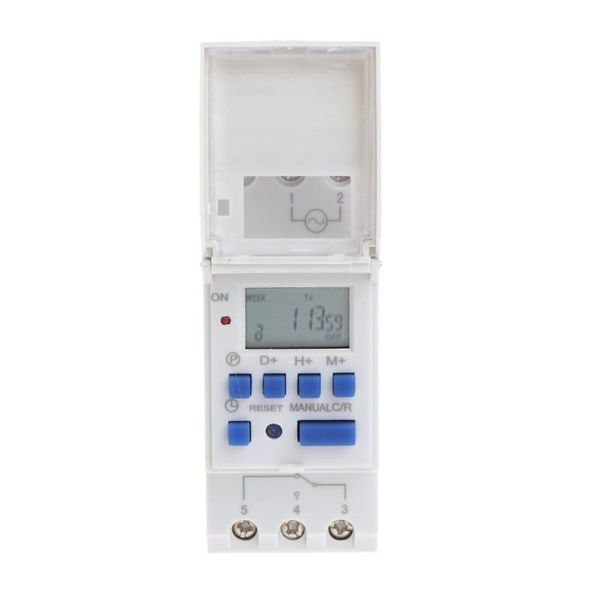 

timers ac 220v 16a digital lcd 7-day programmable timer time relay switch