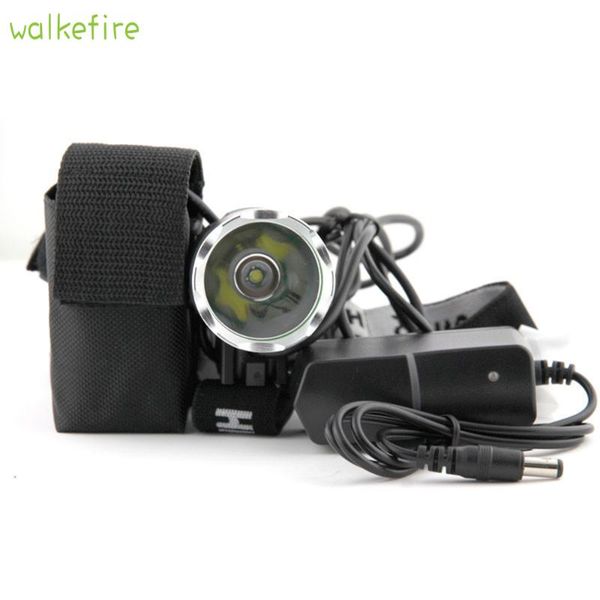 

walkfire luz bicicleta bicycle accessories 2200lum xmlt6 bike frontlight light led 8.4v 6x18650+charger lights