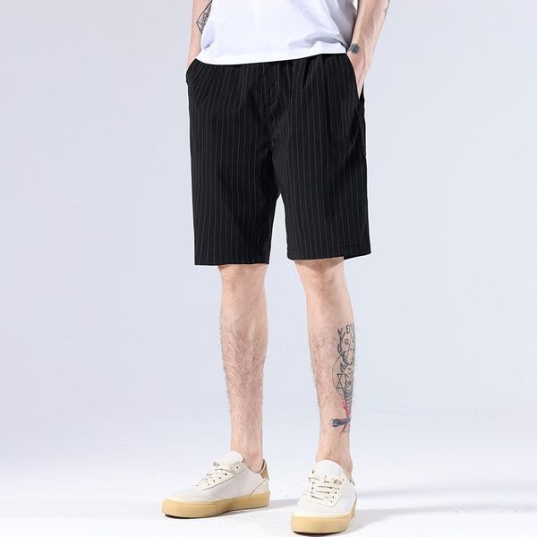 

men's shorts summer men casual social elastic waist beach, White;black