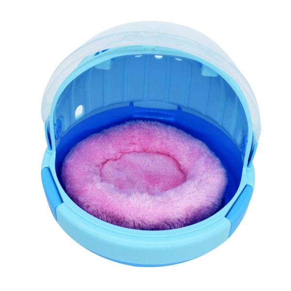 

set of parrot cage portable pet carrier nest with pad supply for outdoor bird cages