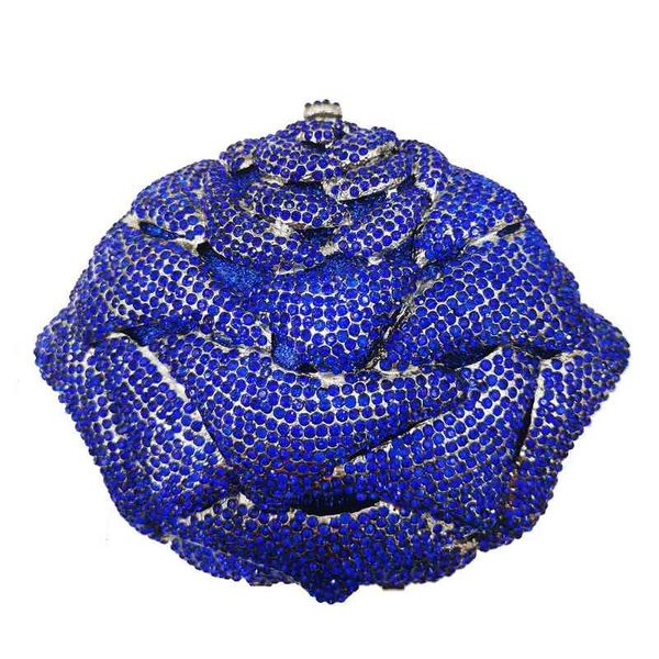 

jiaxili summer style dinner solid rose diamond chain women's bag