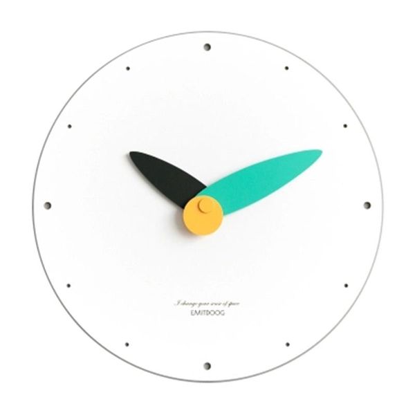 

wall clocks simple creative watch clock art cute barber shop home decor nixie relogios de parede oclock 50ko513