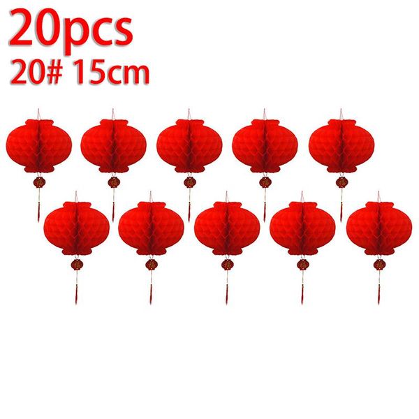 

greeting cards 20pcs chinese year red paper lanterns hang lantern hanging decoration bring joy and good luck to you