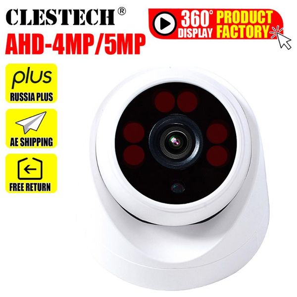 

cameras 6led array h.264 cmos 1200tvl hd cctv camera 3.6mm analog infrared 30m night vision security protective indoor dome color video