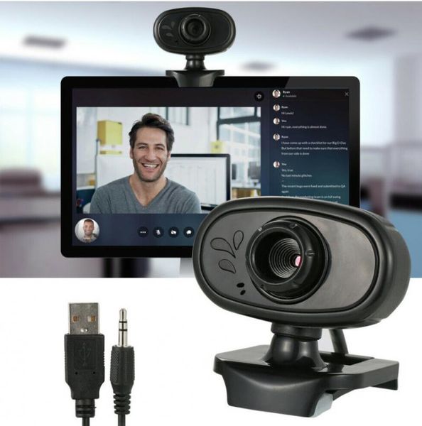 

webcams hd 480p webcam mini computer pc with microphone portable cameras for live broadcast video calling conference work